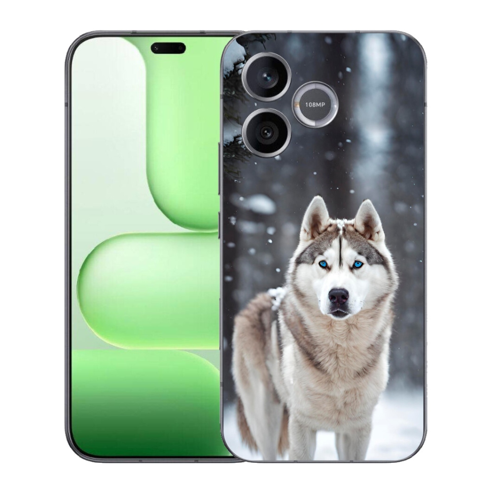 Gélový kryt mmCase na Honer 600 Lite - husky 2