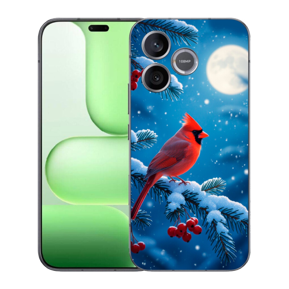 Gélový kryt mmCase na Honer 600 Lite - kardinál červený