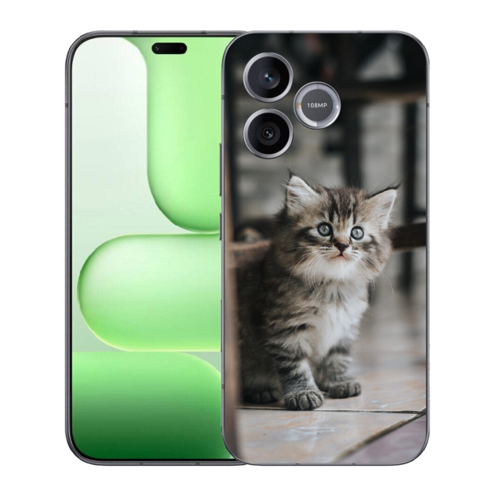 Gélový kryt mmCase na Honer 600 Lite - mačiatko