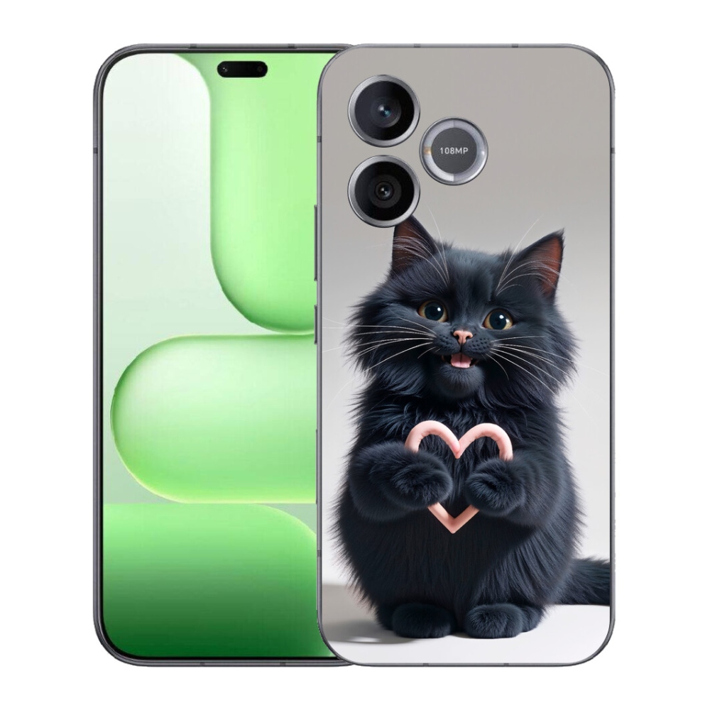 Gélový kryt mmCase na Honer 600 Lite - mačacia láska 3