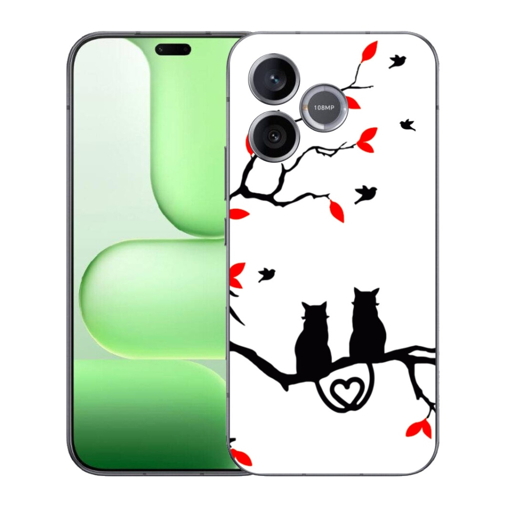 Gélový kryt mmCase na Honer 600 Lite - mačacia láska