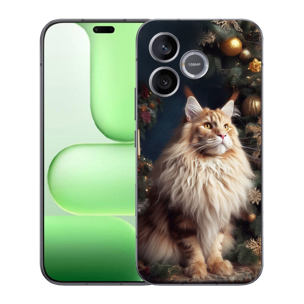 Gélový kryt mmCase na Honer 600 Lite - mačka pri stromčeku