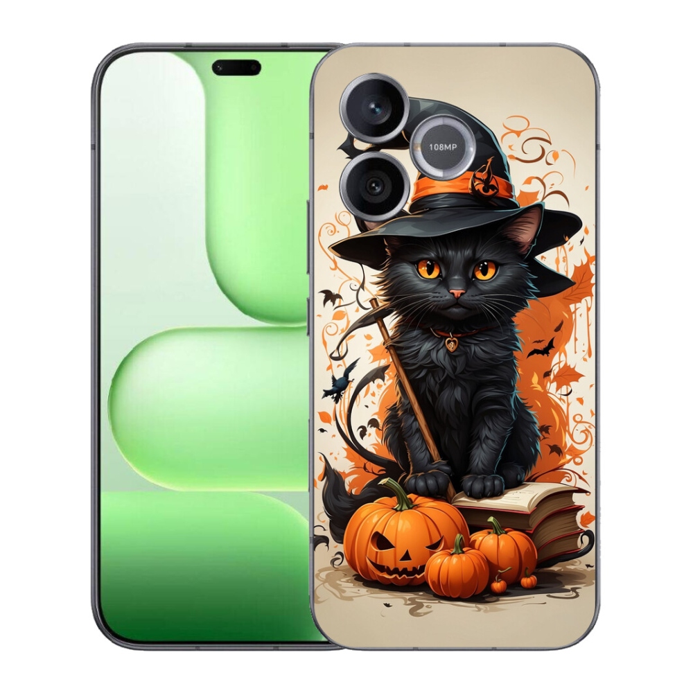 Gélový kryt mmCase na Honer 600 Lite - kocúr čarodejník