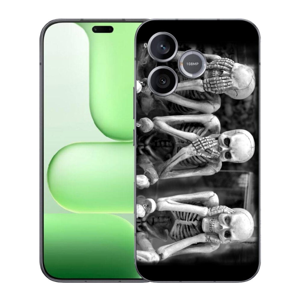 Gélový kryt mmCase na Honer 600 Lite - kostlivci