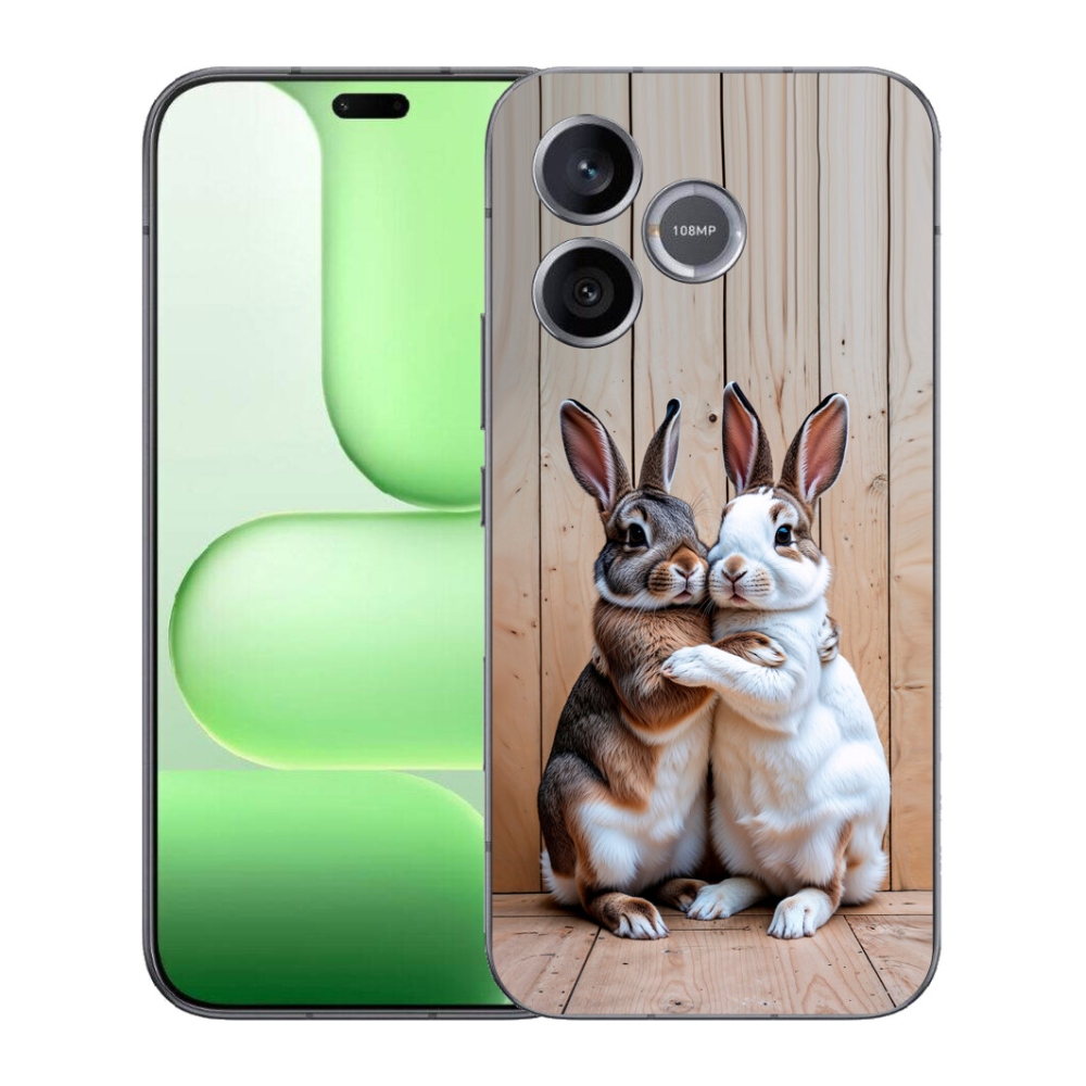 Gélový kryt mmCase na Honer 600 Lite - králičie pár