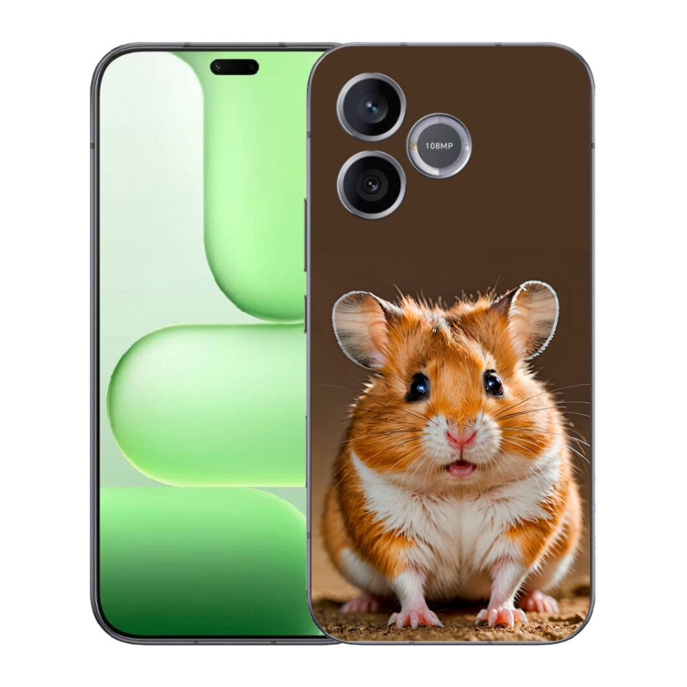 Gélový kryt mmCase na Honer 600 Lite - škrečok