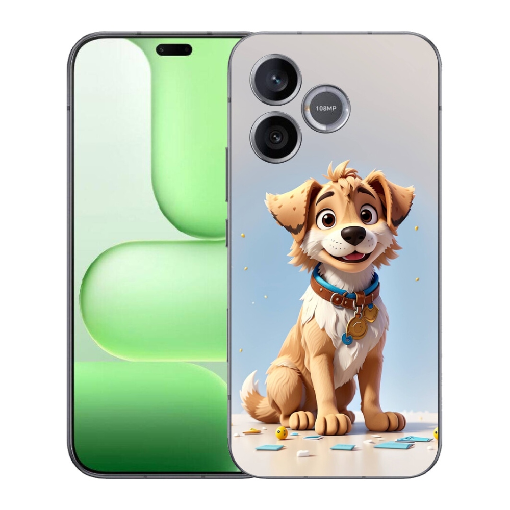 Gélový kryt mmCase na Honer 600 Lite - kreslené šteňa