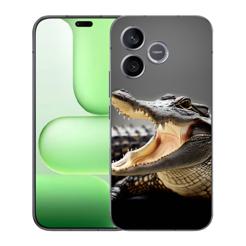 Gélový kryt mmCase na Honer 600 Lite - krokodíl