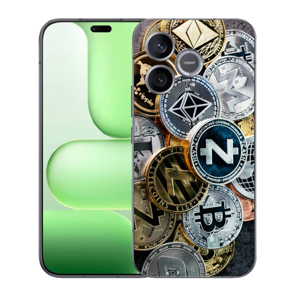 Gélový kryt mmCase na Honer 600 Lite - kryptomeny