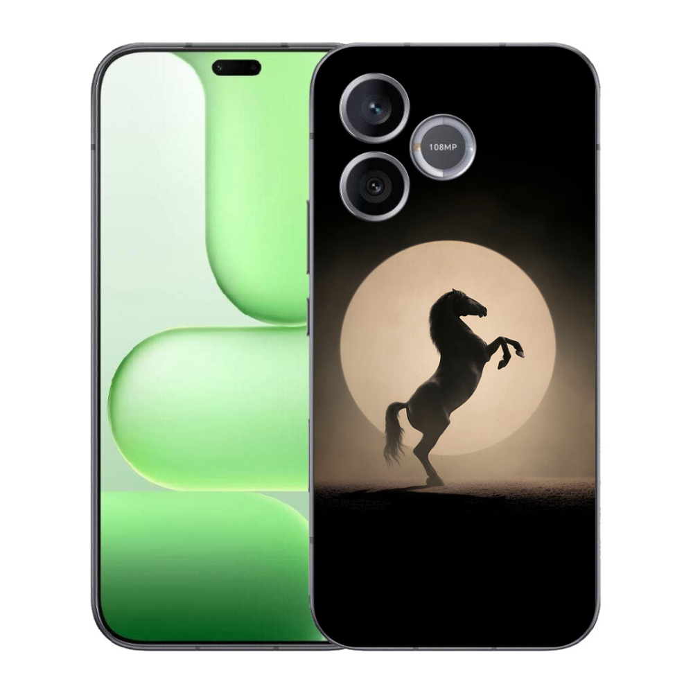 Gélový kryt mmCase na Honer 600 Lite - kôň v siluete