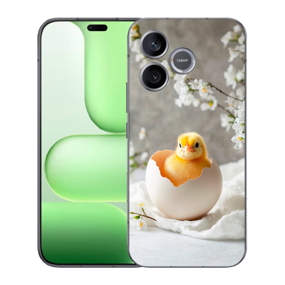 Gélový kryt mmCase na Honer 600 Lite - kuriatko