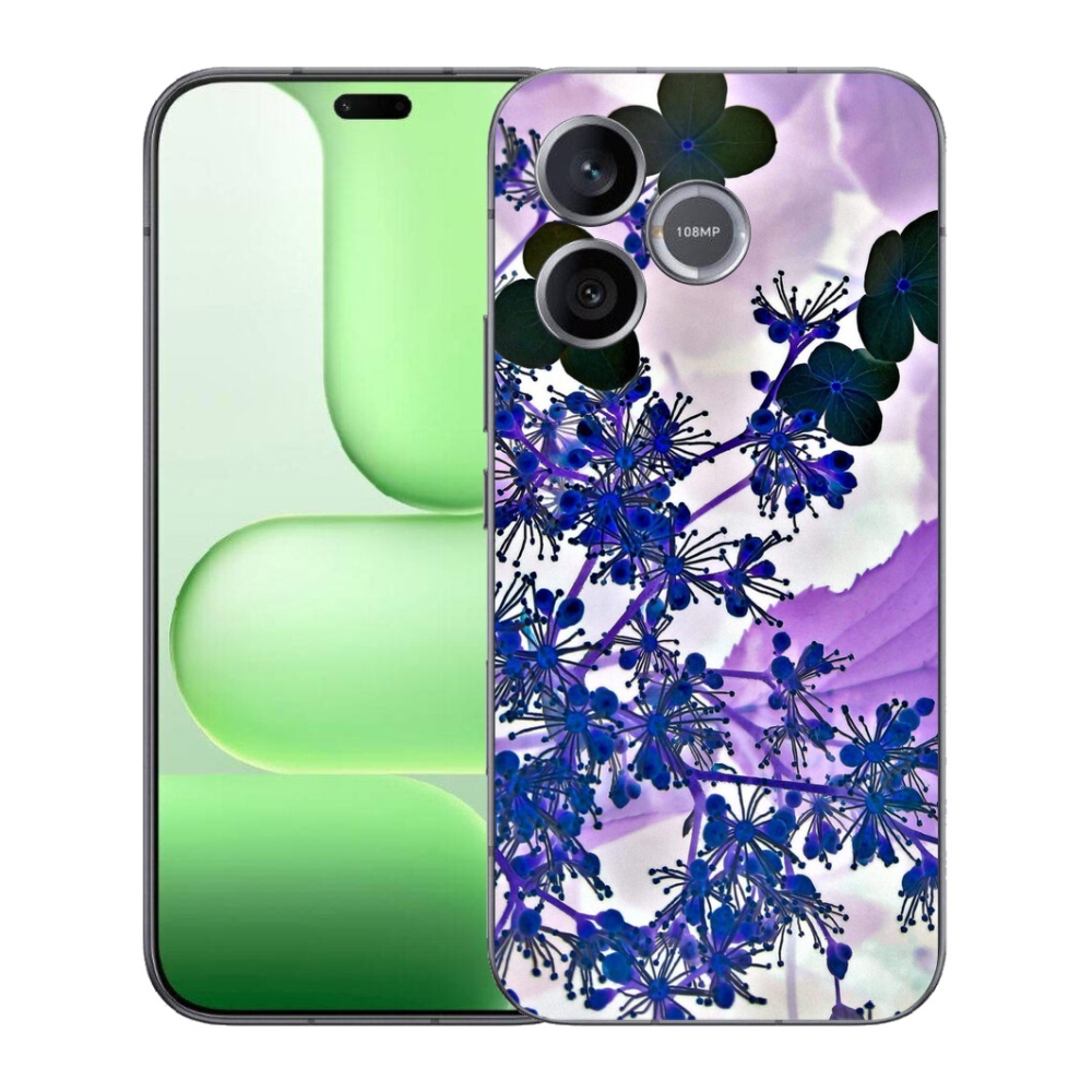 Gélový kryt mmCase na Honer 600 Lite - kvet hortenzie