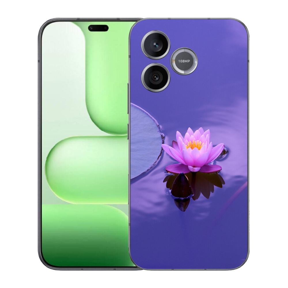 Gélový kryt mmCase na Honer 600 Lite - kvet na hladine