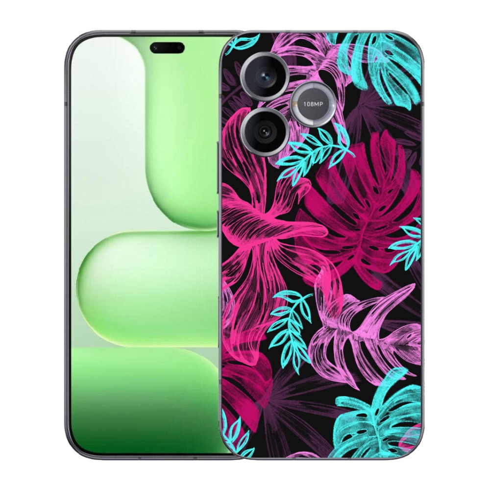 Gélový kryt mmCase na Honer 600 Lite - kvety 1