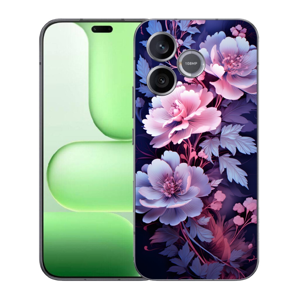 Gélový kryt mmCase na Honer 600 Lite - kvety 11