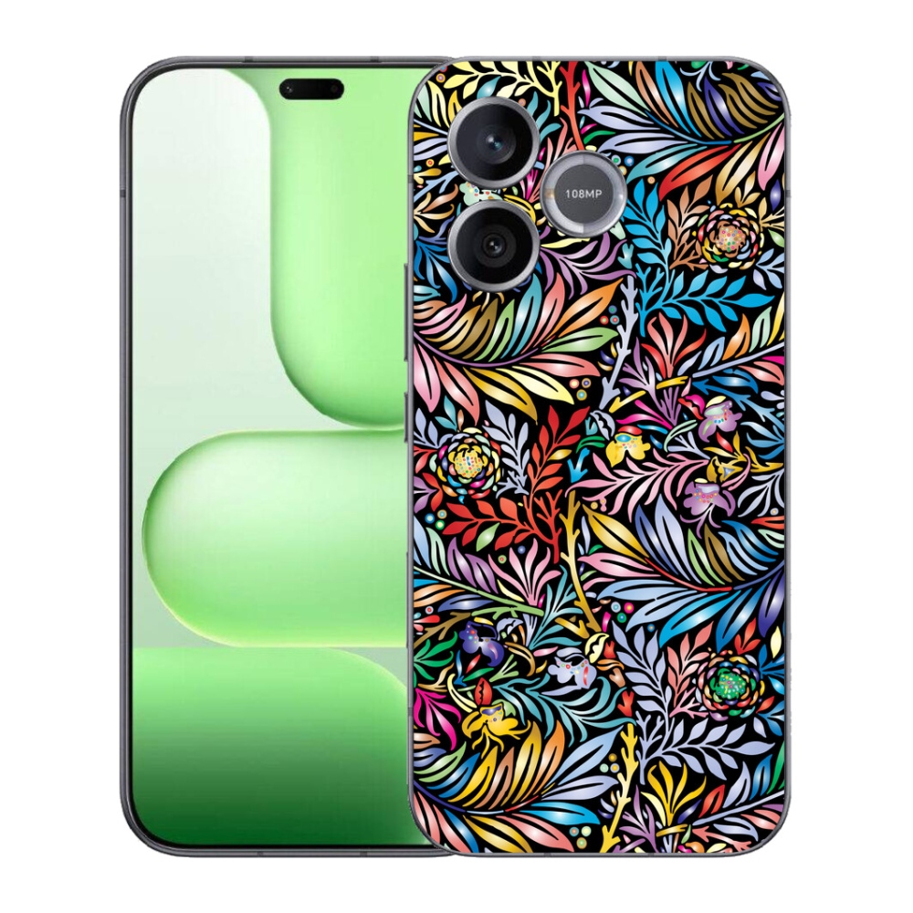 Gélový kryt mmCase na Honer 600 Lite - kvety 5
