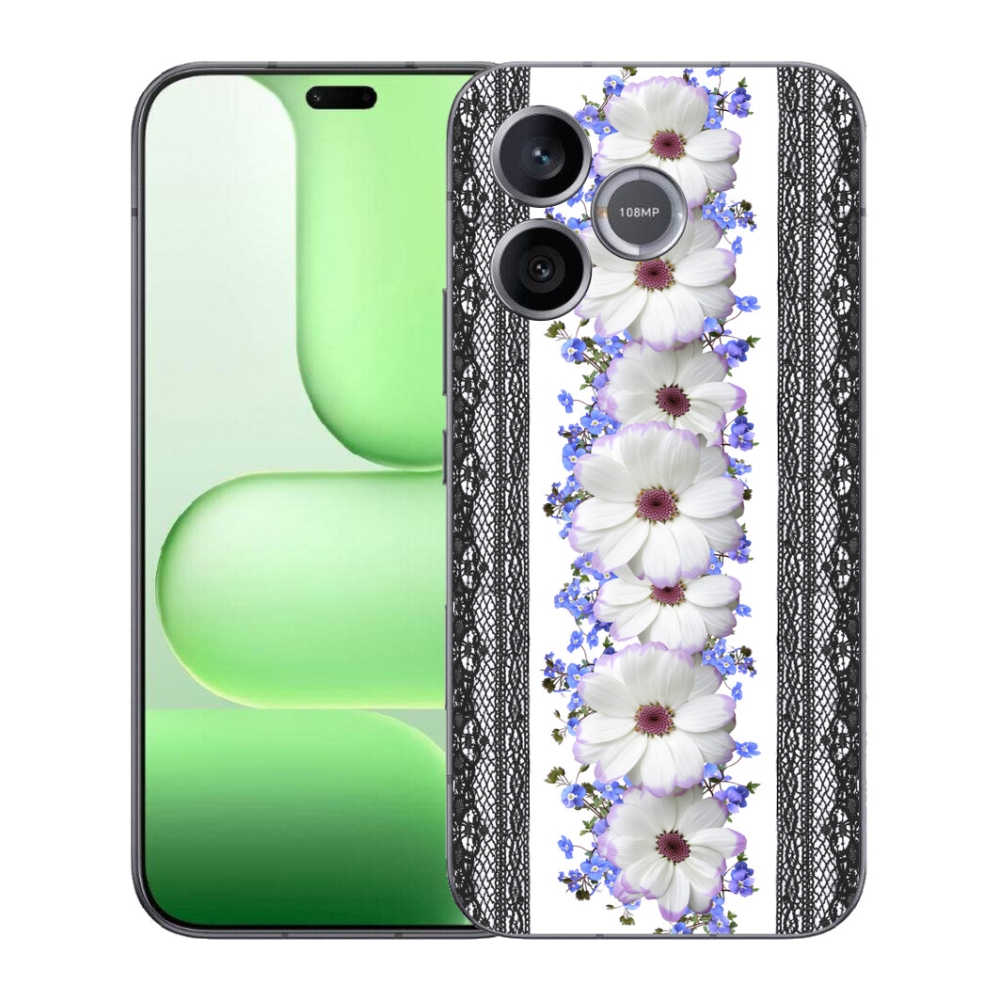 Gélový kryt mmCase na Honer 600 Lite - kvety 8
