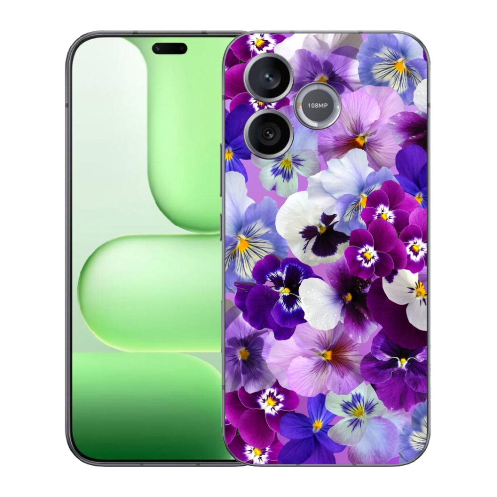 Gélový kryt mmCase na Honer 600 Lite - kvety 9