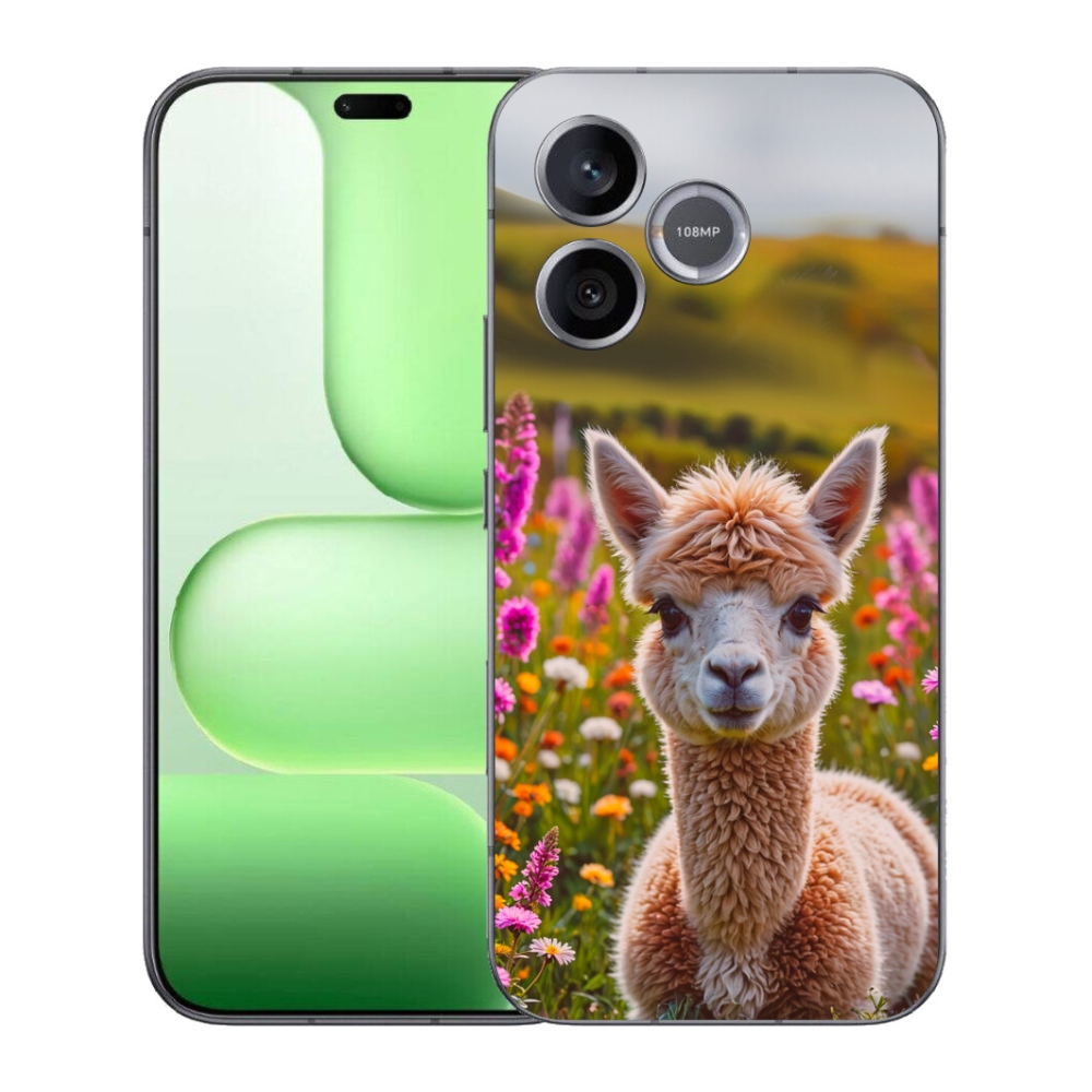 Gélový kryt mmCase na Honer 600 Lite - lama na lúke