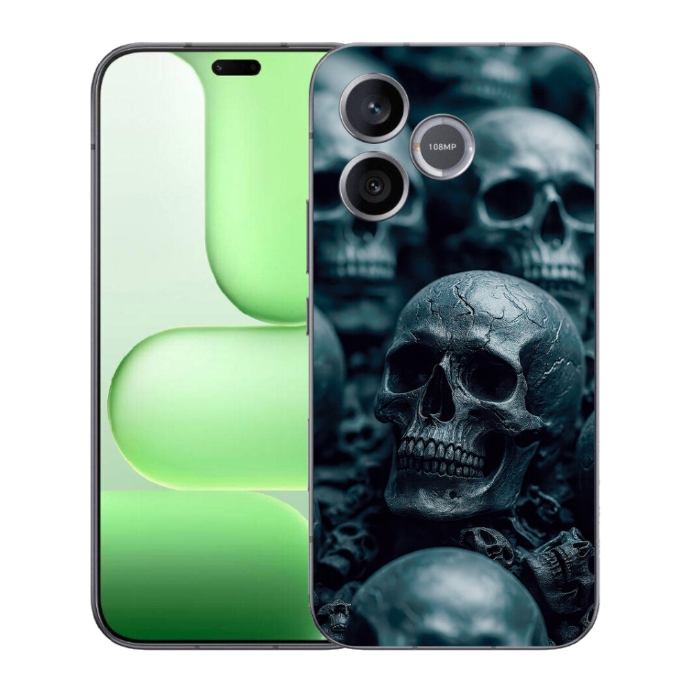 Gélový kryt mmCase na Honer 600 Lite - lebka 2