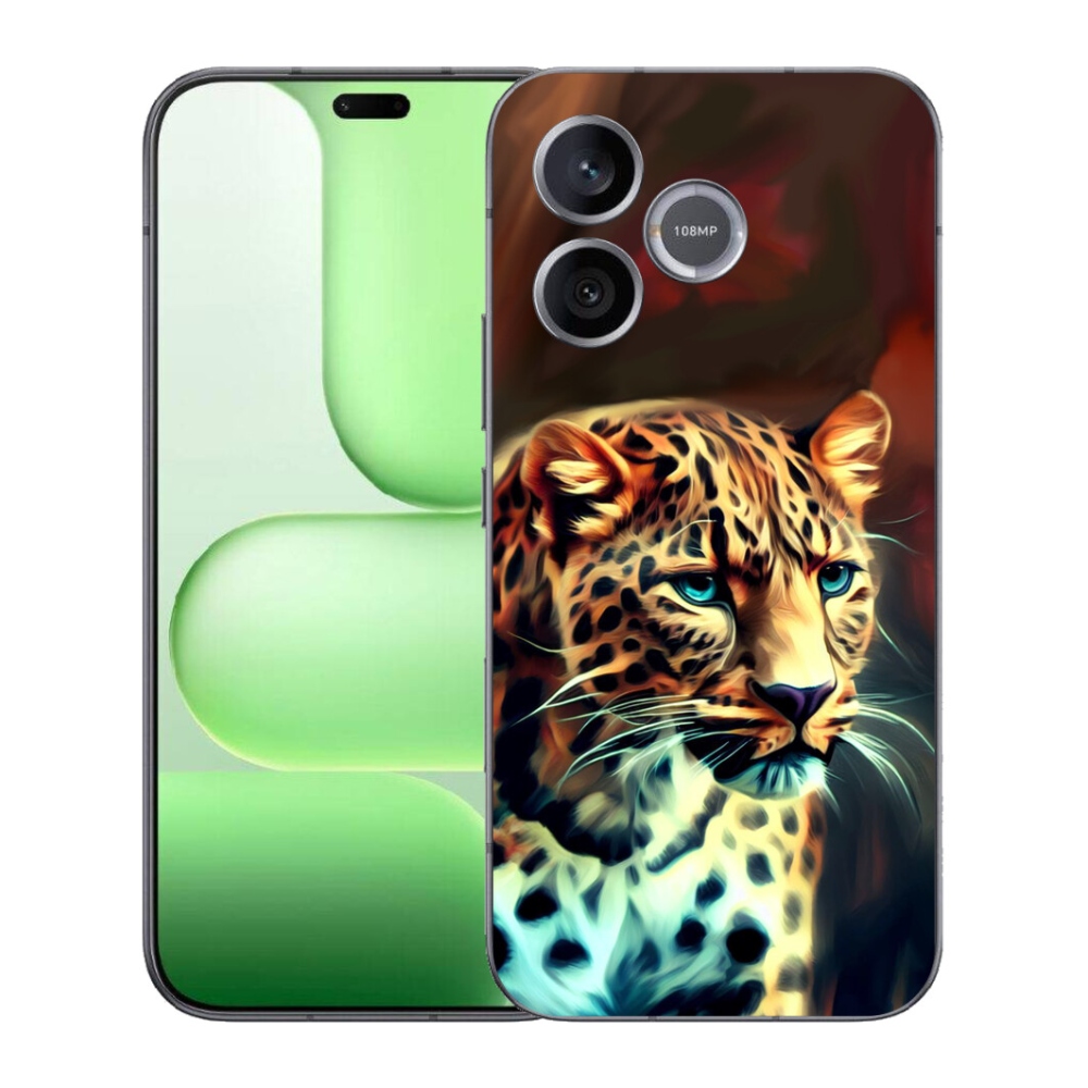 Gélový kryt mmCase na Honer 600 Lite - leopard