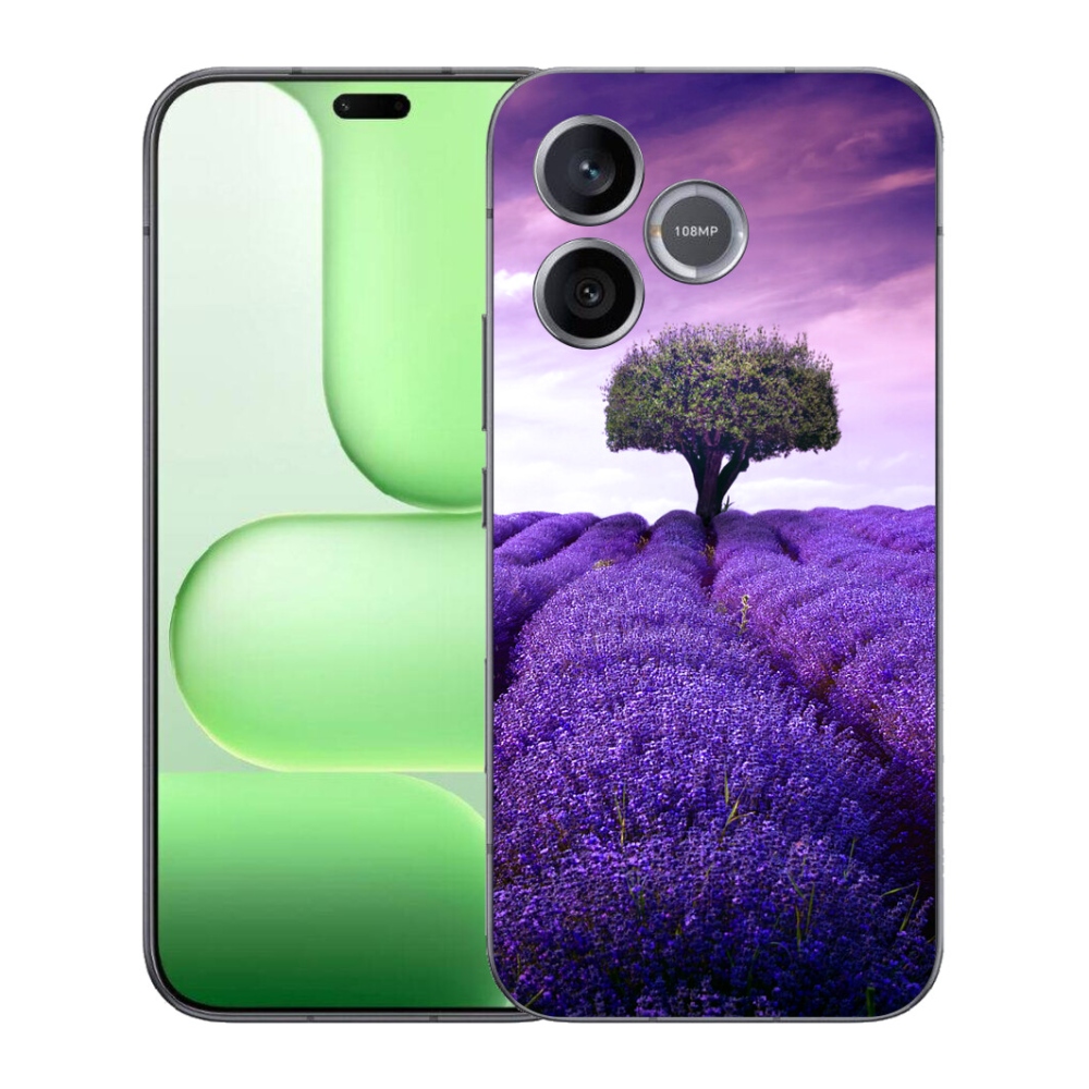 Gélový kryt mmCase na Honer 600 Lite - levanduľová lúka