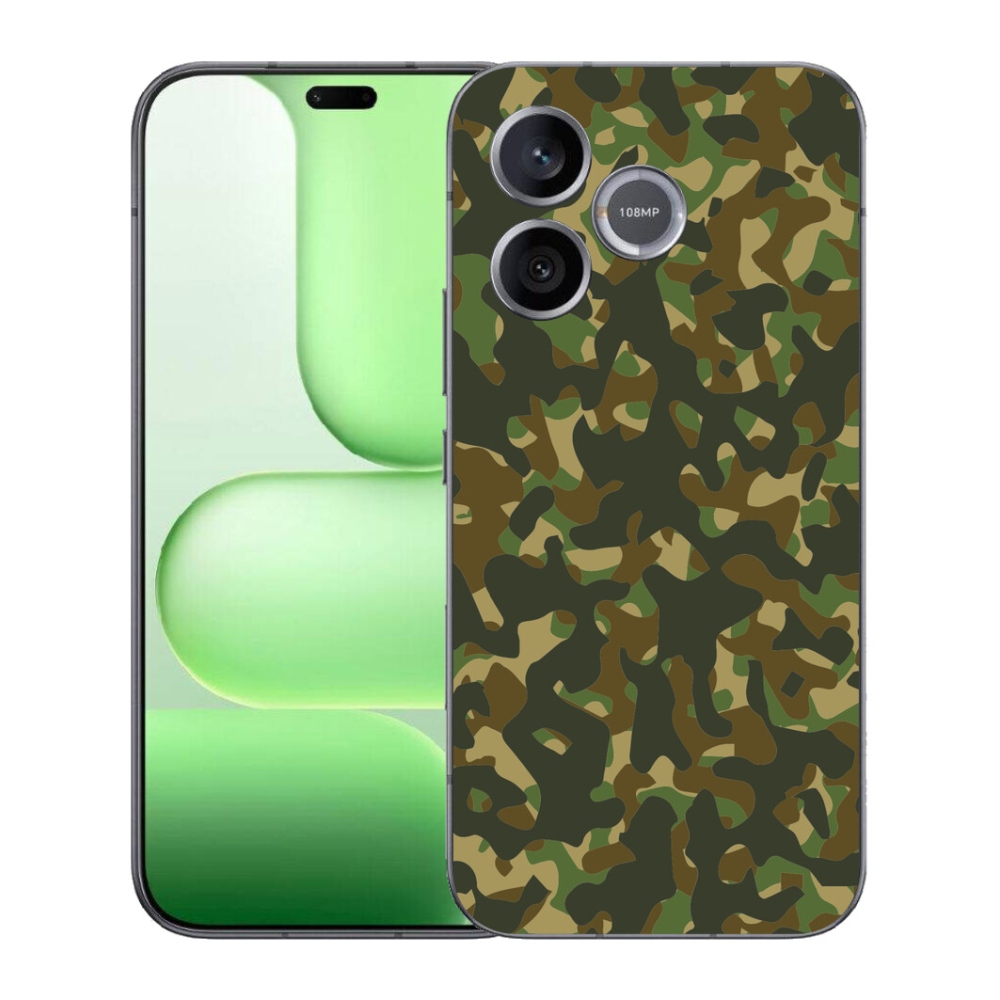 Gélový kryt mmCase na Honer 600 Lite - maskáčový vzor 1
