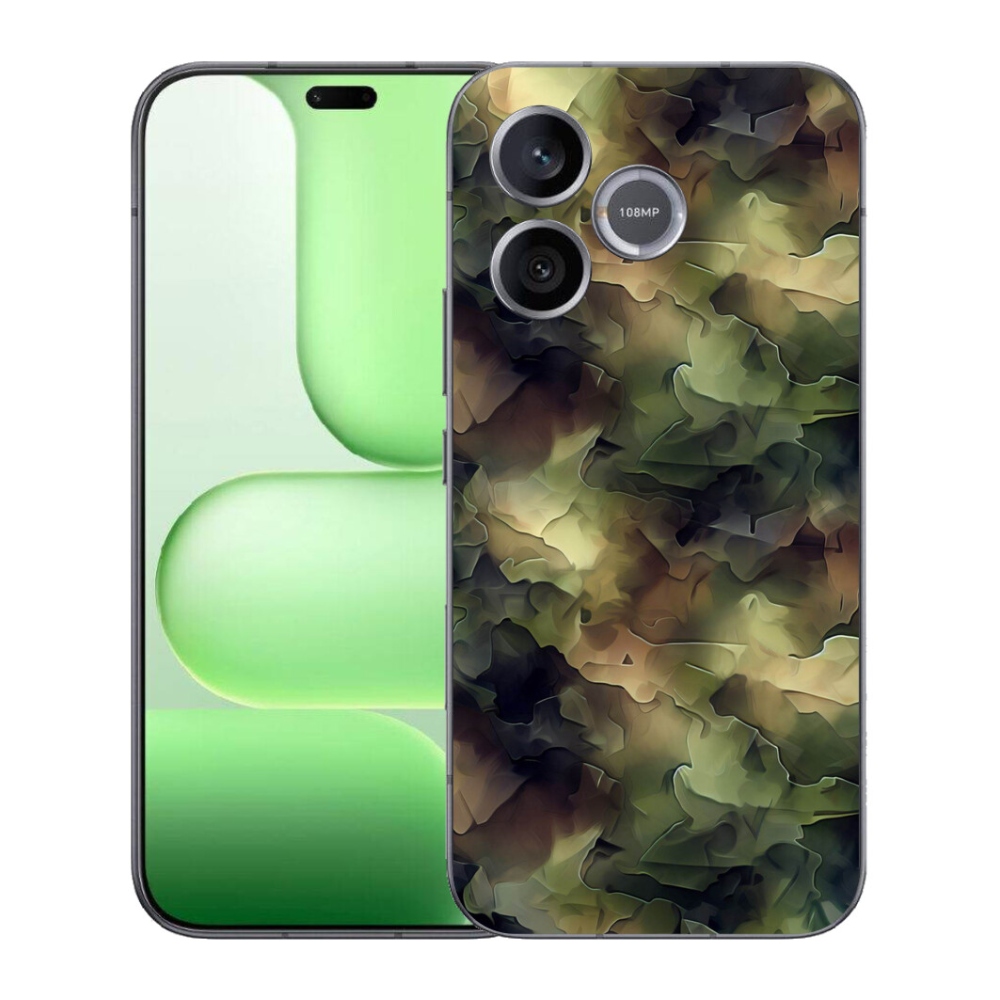 Gélový kryt mmCase na Honer 600 Lite - maskáčový vzor 10