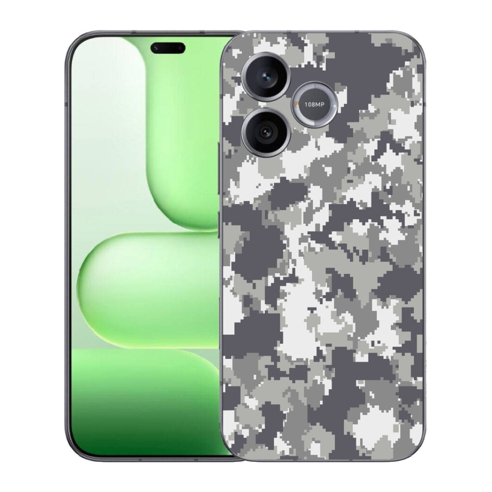 Gélový kryt mmCase na Honer 600 Lite - maskáčový vzor 2