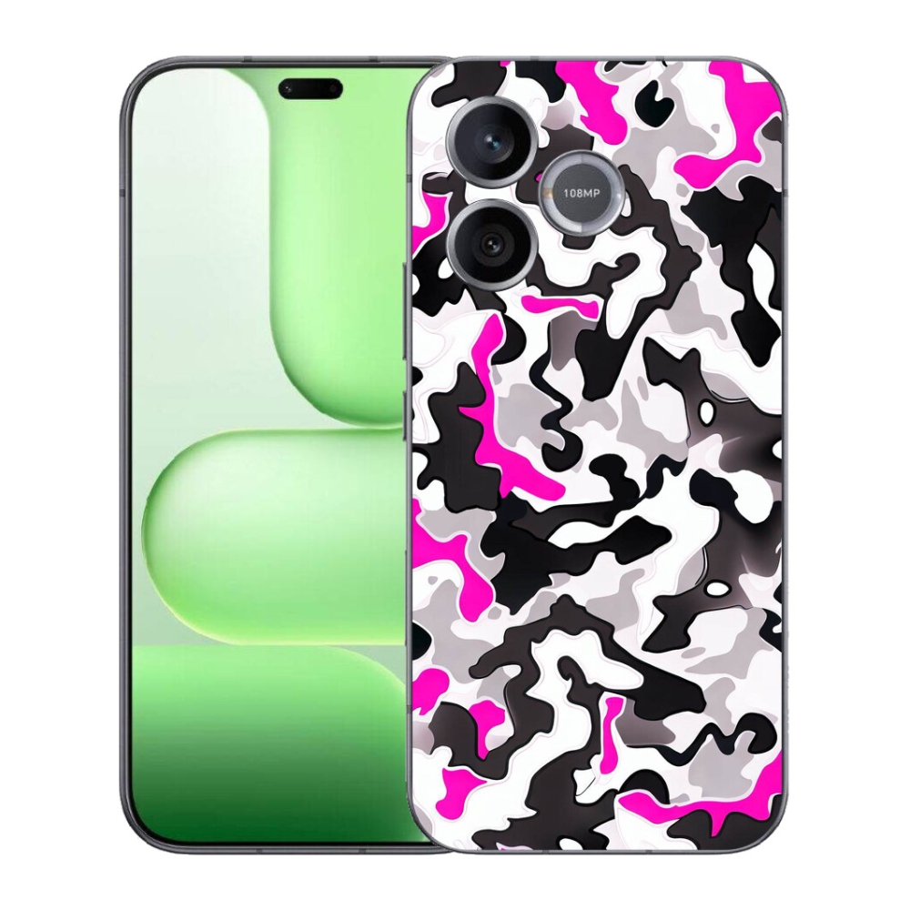 Gélový kryt mmCase na Honer 600 Lite - maskáčový vzor 5