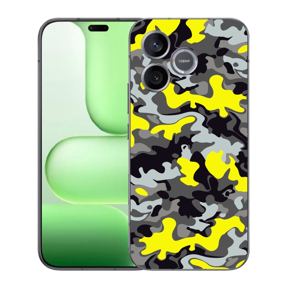 Gélový kryt mmCase na Honer 600 Lite - maskáčový vzor 6