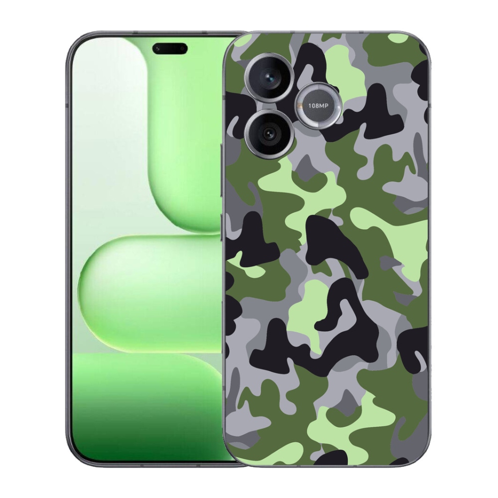 Gélový kryt mmCase na Honer 600 Lite - maskáčový vzor 7