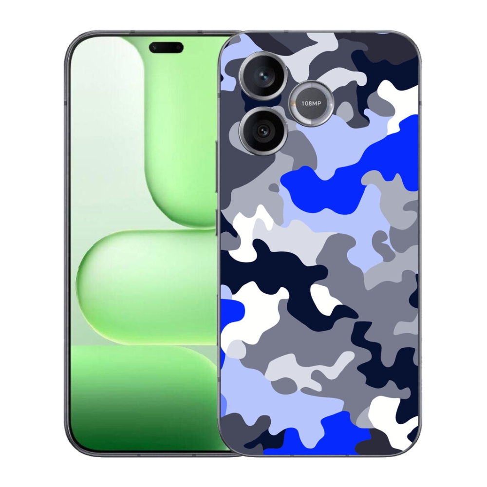 Gélový kryt mmCase na Honer 600 Lite - maskáčový vzor 8