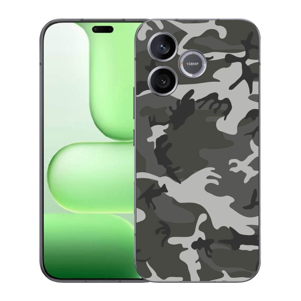 Gélový kryt mmCase na Honer 600 Lite - maskáčový vzor