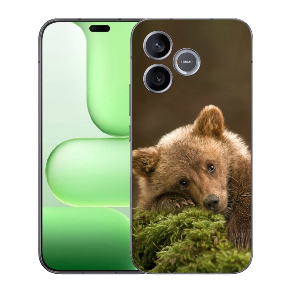 Gélový kryt mmCase na Honer 600 Lite - medveď