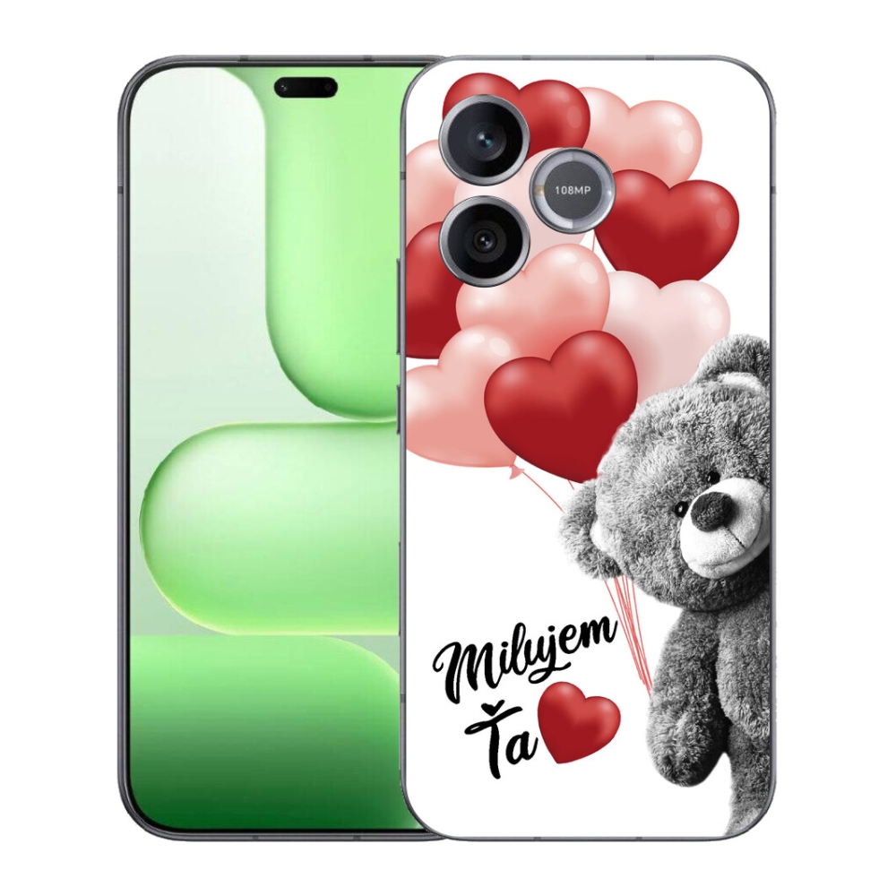Gélový kryt mmCase na Honer 600 Lite - milujem Ťa sk