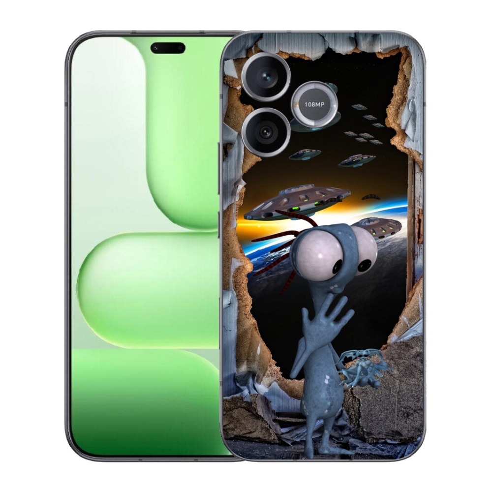 Gélový kryt mmCase na Honer 600 Lite - mimozemšťan
