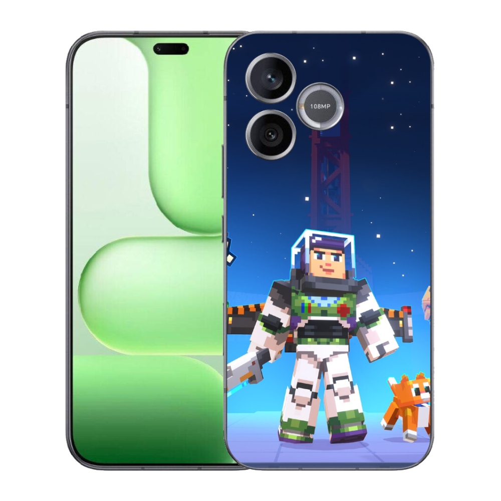 Gélový kryt mmCase na Honer 600 Lite - minecraft 2