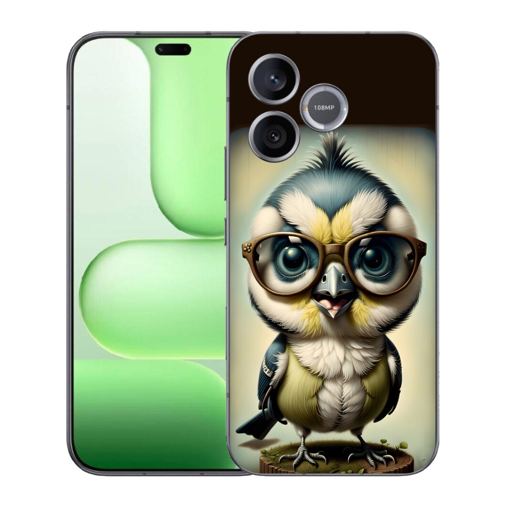 Gélový kryt mmCase na Honer 600 Lite - mláďa s okuliarmi