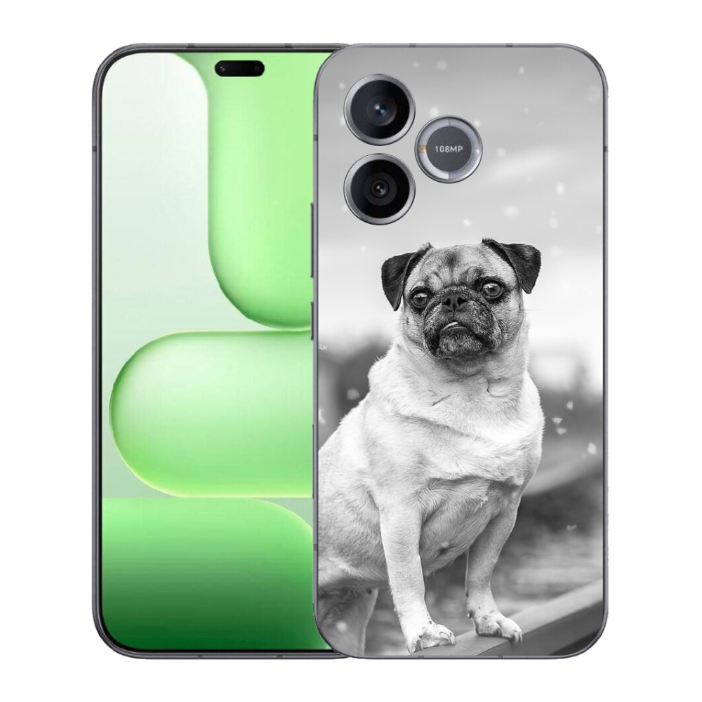 Gélový kryt mmCase na Honer 600 Lite - mops