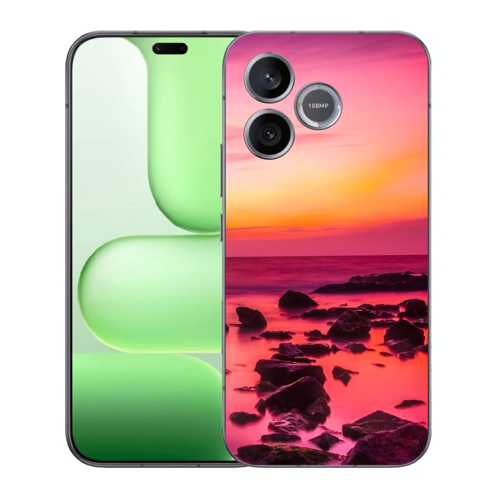 Gélový kryt mmCase na Honer 600 Lite - more a žiara