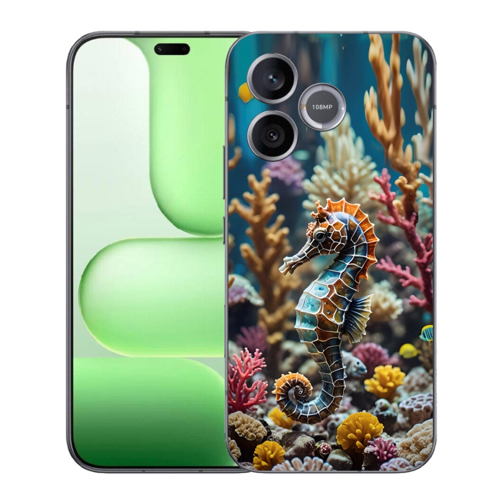Gélový kryt mmCase na Honer 600 Lite - morský koník 2