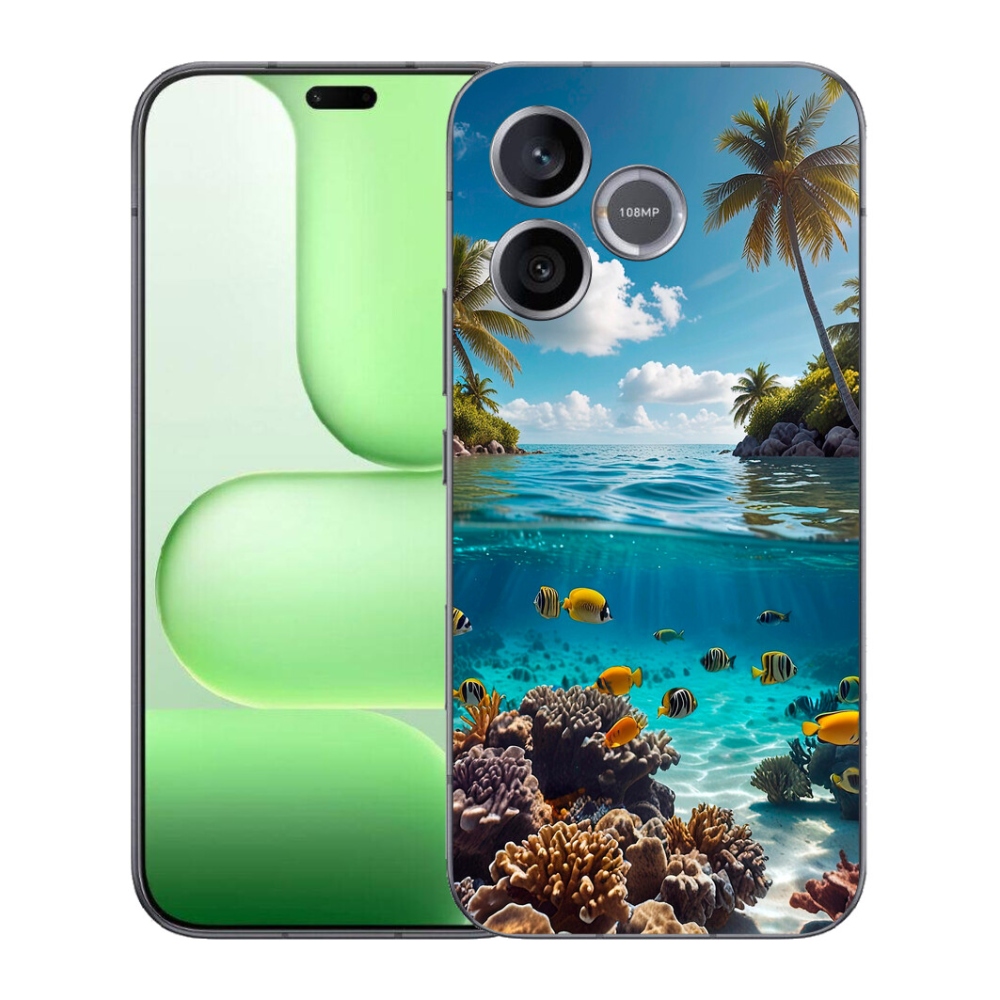 Gélový kryt mmCase na Honer 600 Lite - morský svet 4