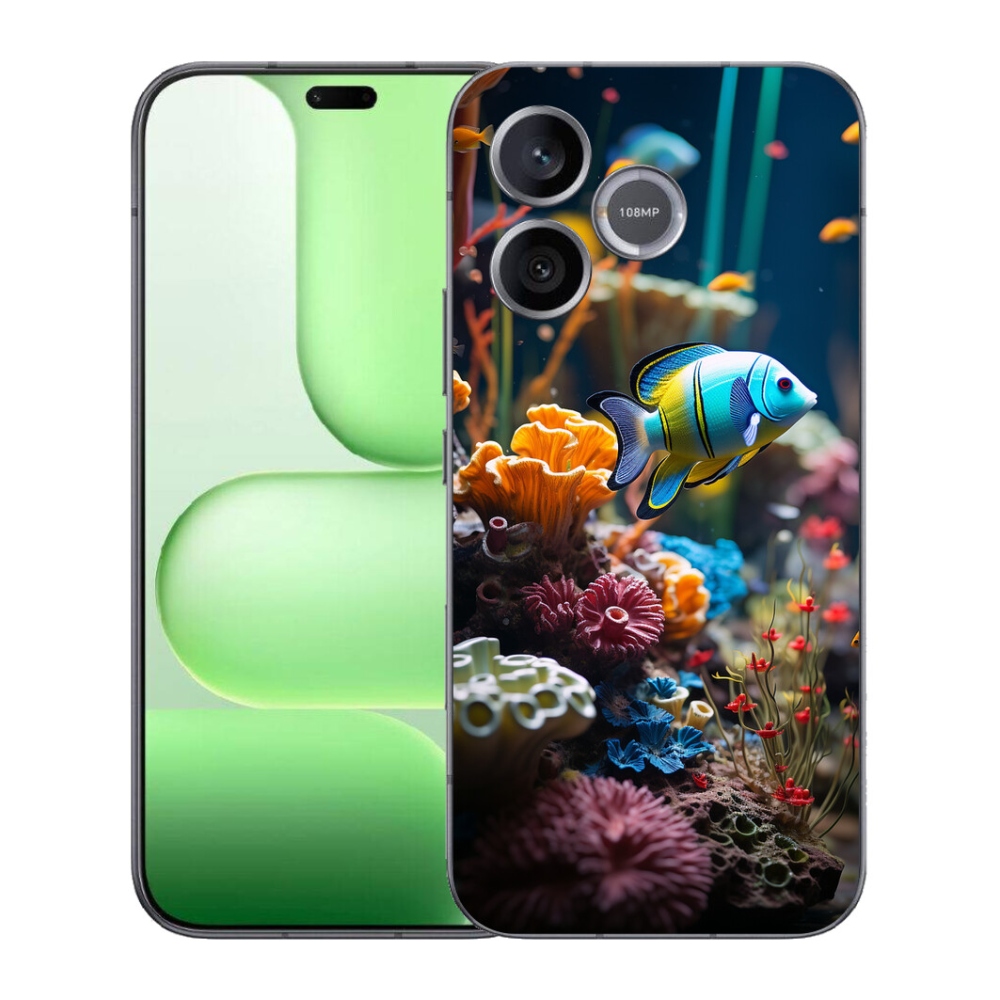 Gélový kryt mmCase na Honer 600 Lite - morský svet 5