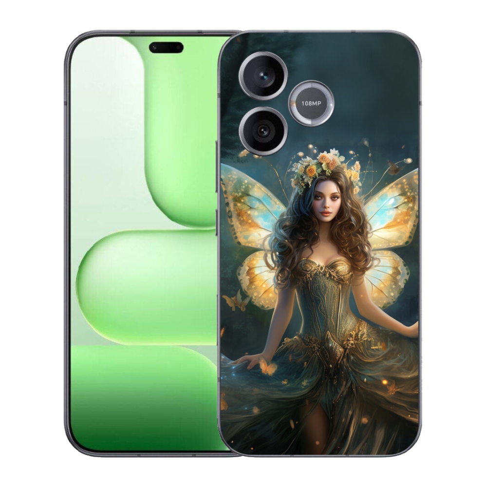 Gélový kryt mmCase na Honer 600 Lite - motýlia žena