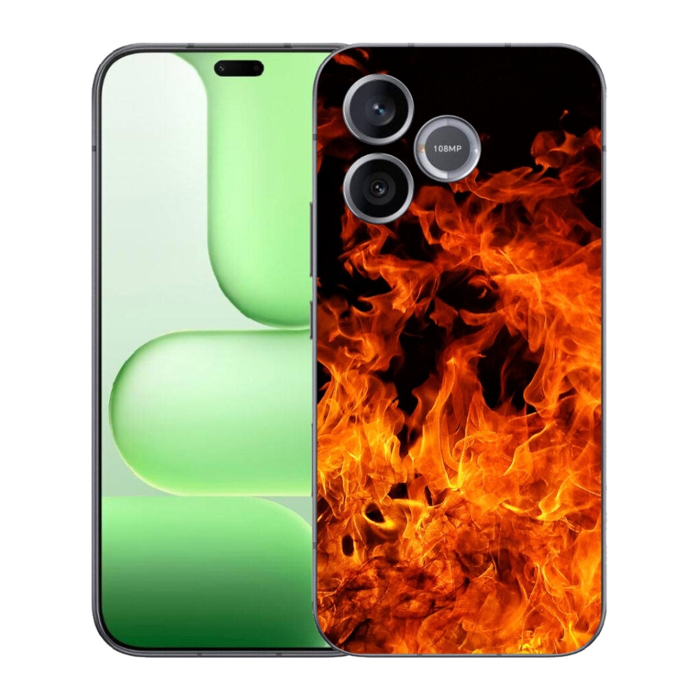 Gélový kryt mmCase na Honer 600 Lite - muzikant a oheň