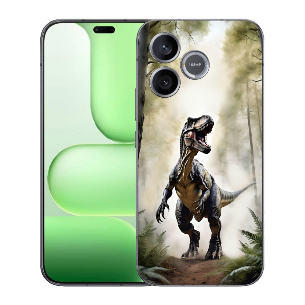 Gélový kryt mmCase na Honer 600 Lite - naštvaný T-Rex