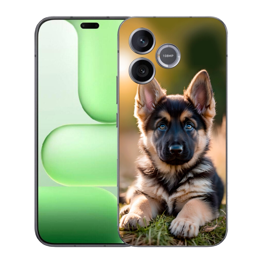 Gélový kryt mmCase na Honer 600 Lite - nemecký ovčiak v prírode