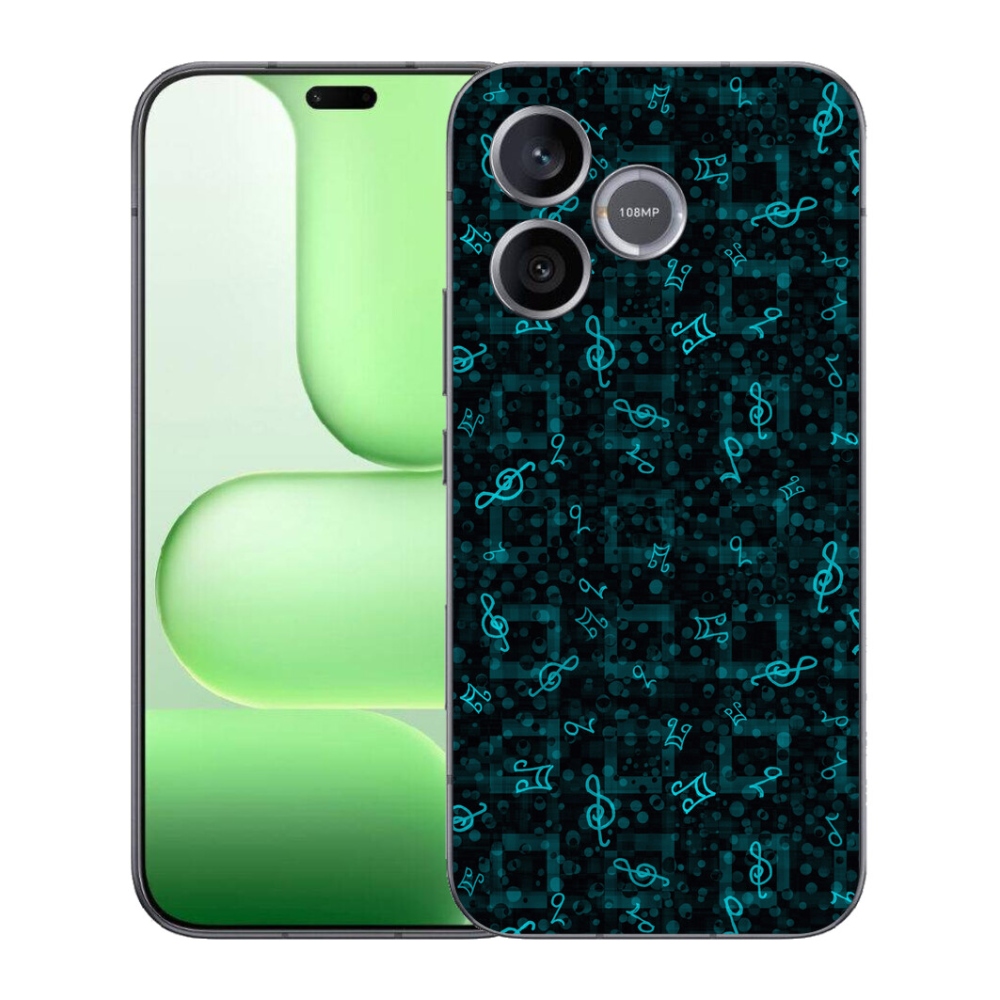 Gélový kryt mmCase na Honer 600 Lite - noty 1