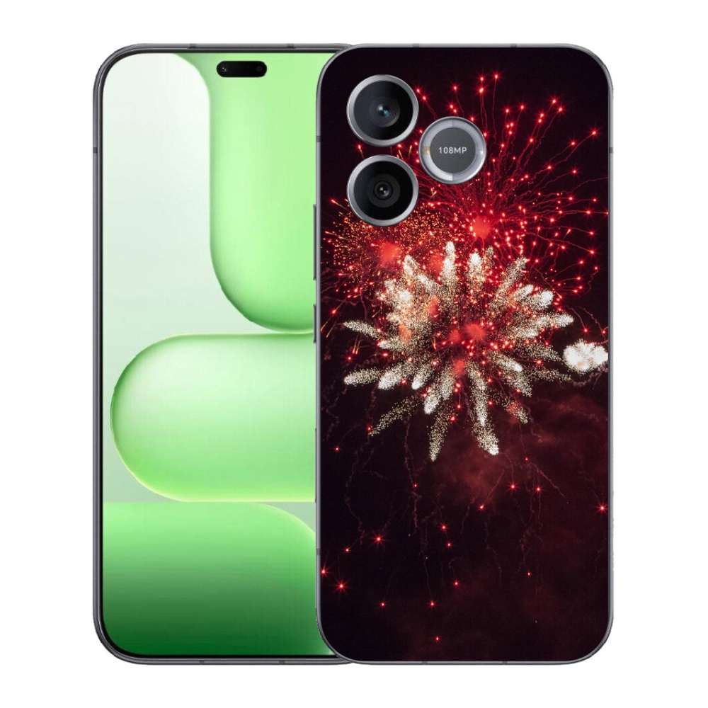 Gélový kryt mmCase na Honer 600 Lite - ohňostroj
